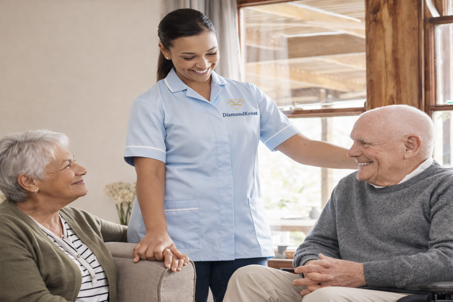 nurse with elderly 5 diamondkrest